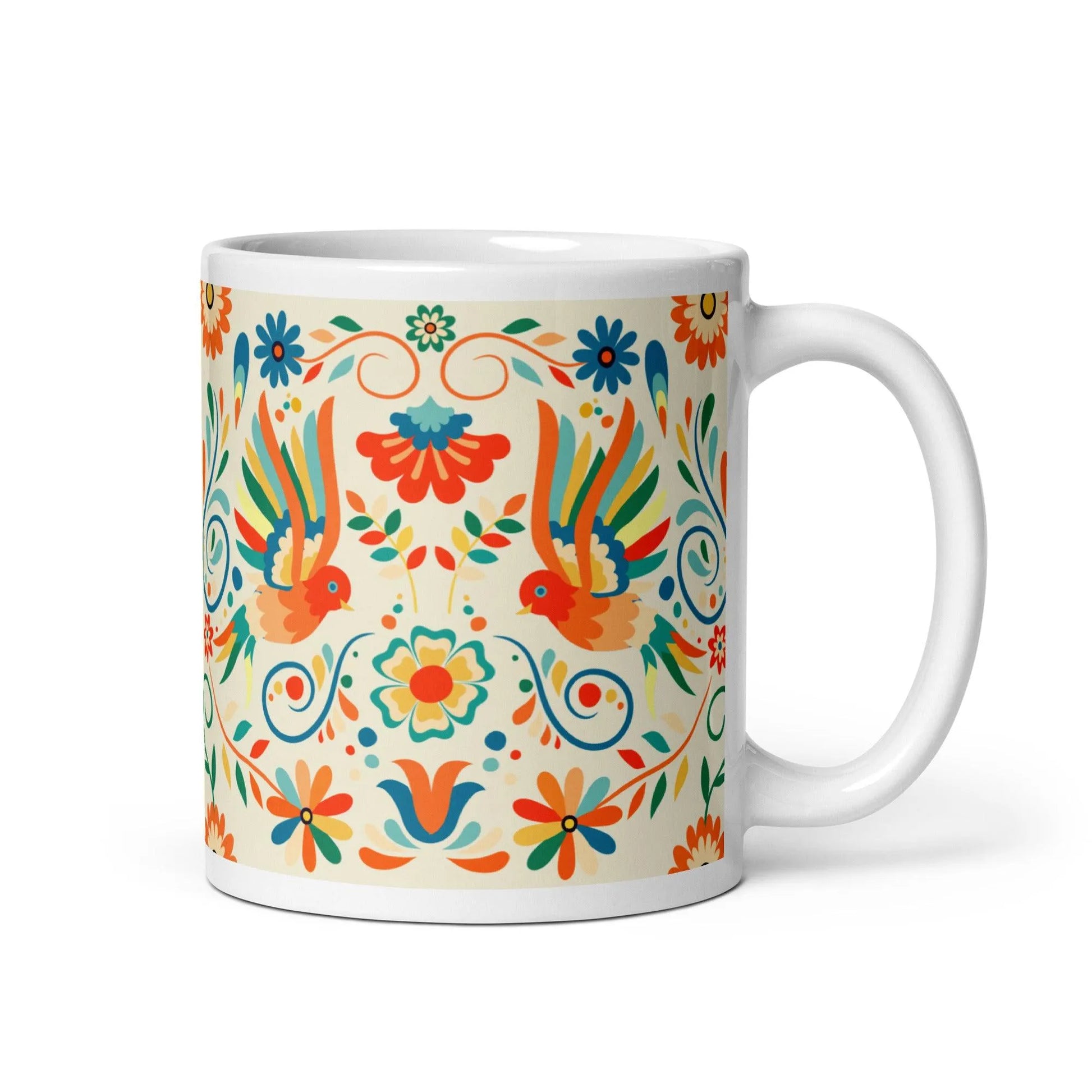 Mexican Otomi Mug - The Global Wanderer