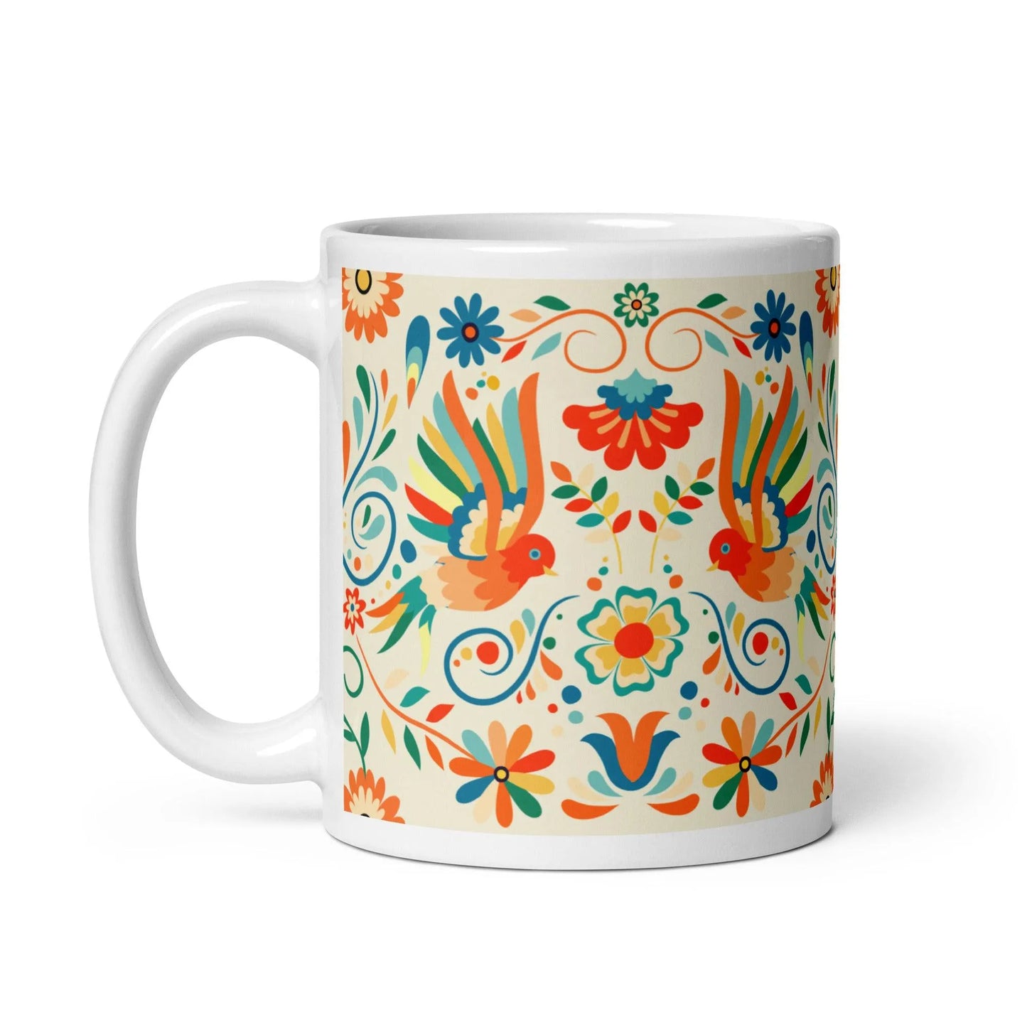 Mexican Otomi Mug - The Global Wanderer