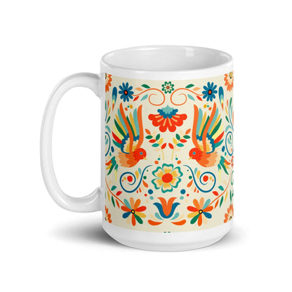 Mexican Otomi Mug - The Global Wanderer