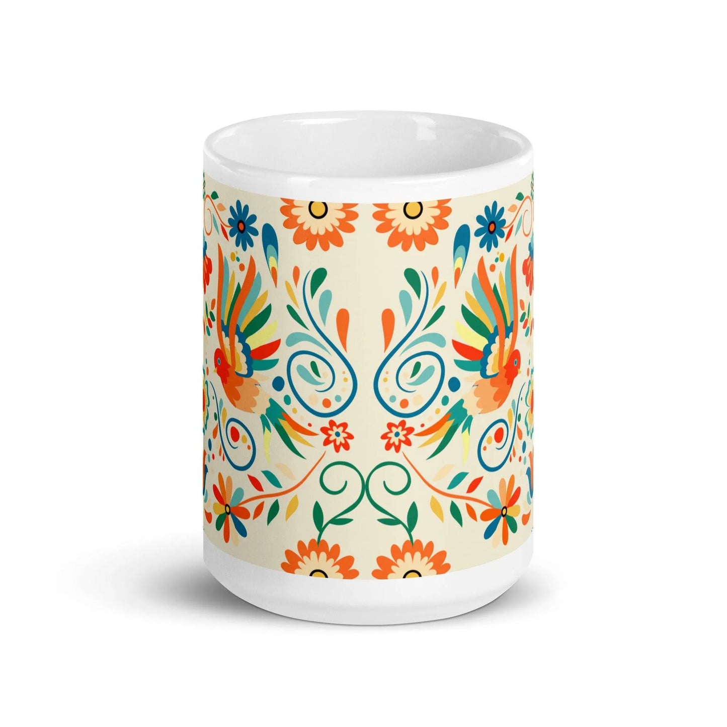 Mexican Otomi Mug - The Global Wanderer