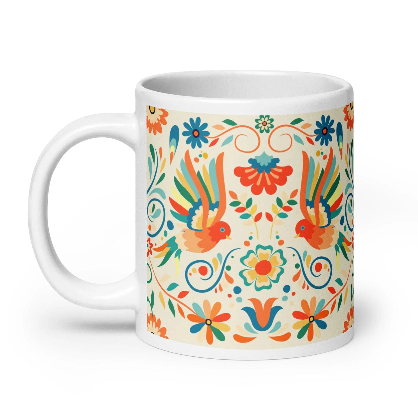 Mexican Otomi Mug - The Global Wanderer