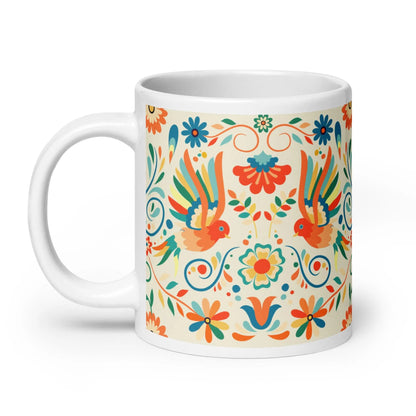 Mexican Otomi Mug - The Global Wanderer