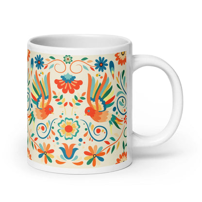 Mexican Otomi Mug - The Global Wanderer