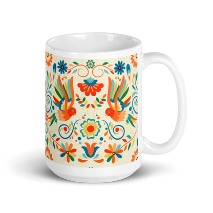 Mexican Otomi Mug - The Global Wanderer