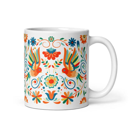 Mexican Otomi Mug - The Global Wanderer