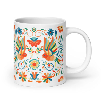 Mexican Otomi Mug - The Global Wanderer