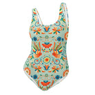 Mexican Otomi One-Piece Swimsuit - The Global Wanderer