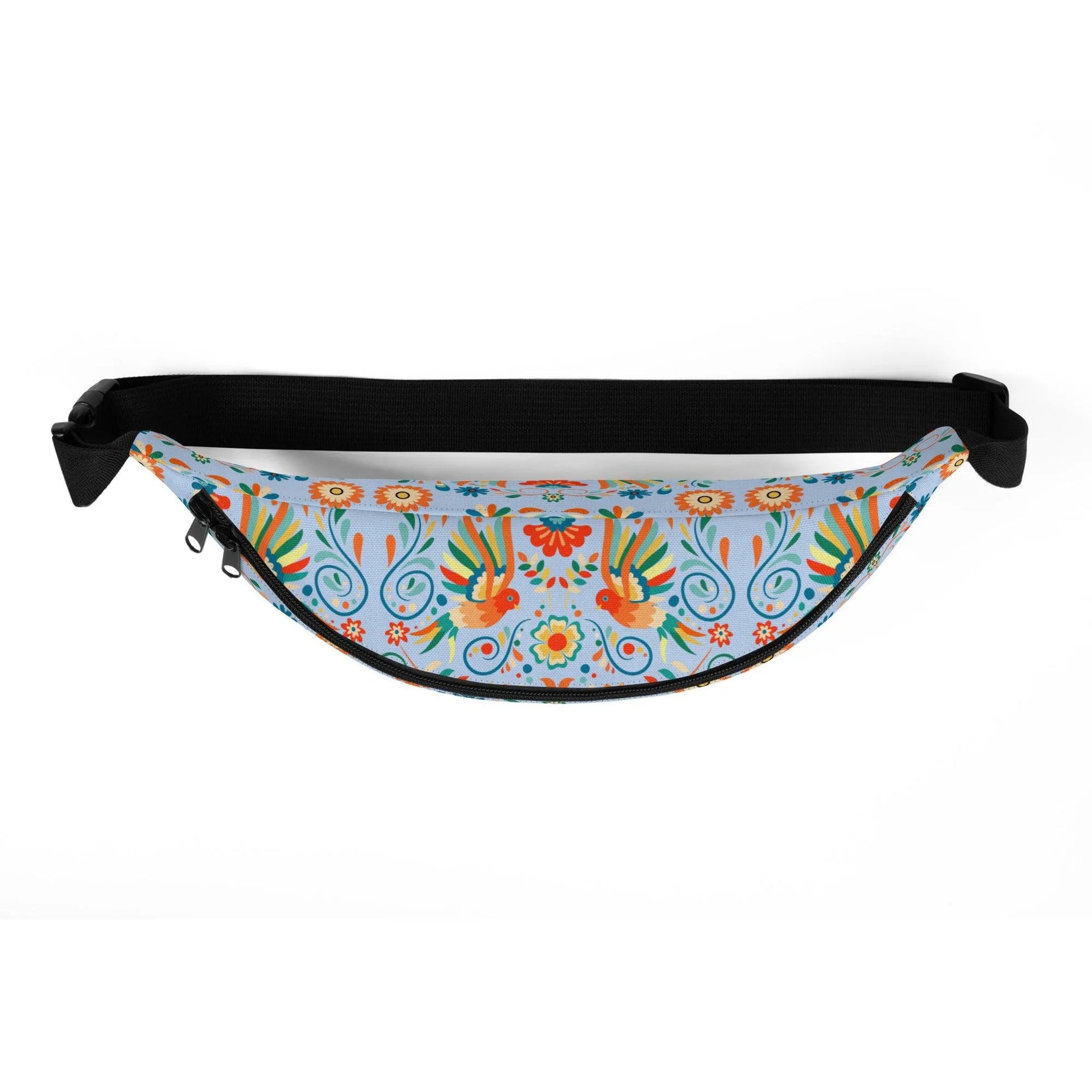 Mexican Otomi Print Fanny Pack - The Global Wanderer