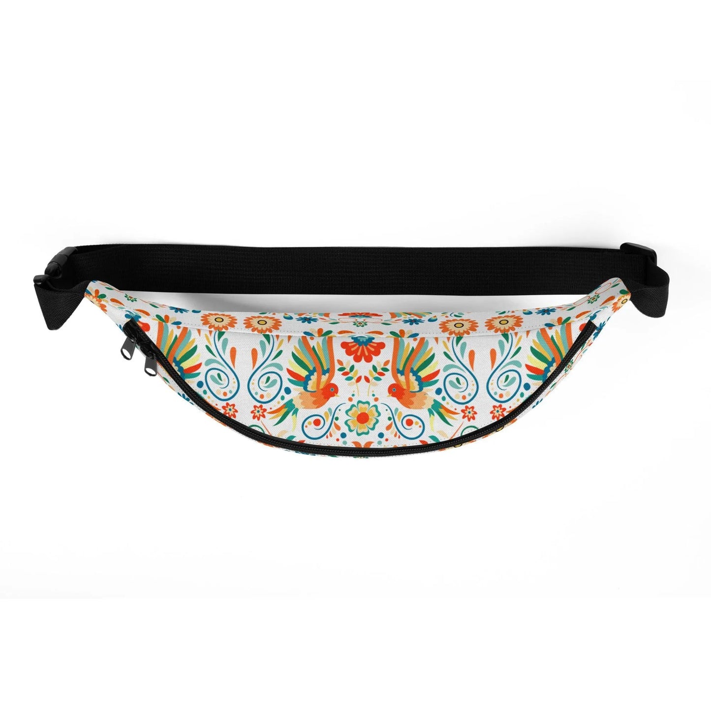 Mexican Otomi Print Fanny Pack - The Global Wanderer