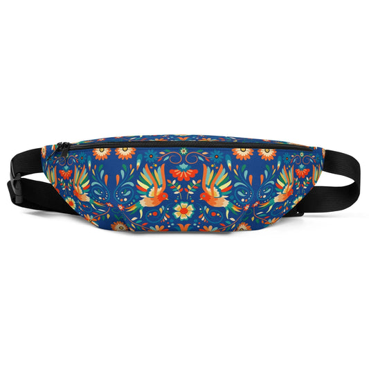 Mexican Otomi Print Fanny Pack - The Global Wanderer