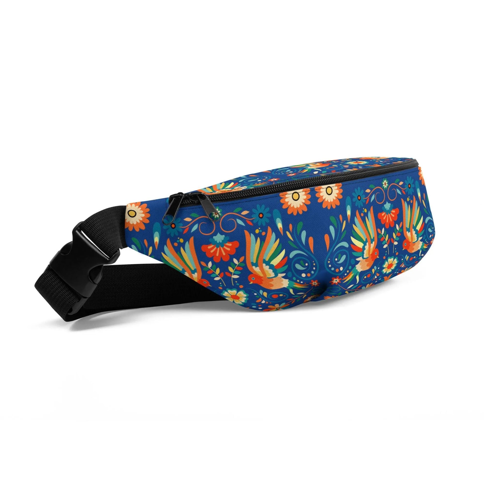 Mexican Otomi Print Fanny Pack - The Global Wanderer