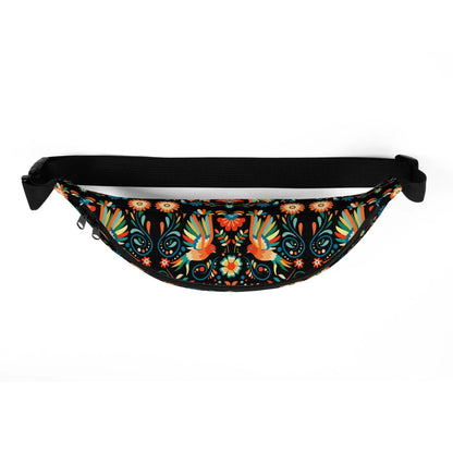 Mexican Otomi Print Fanny Pack - The Global Wanderer