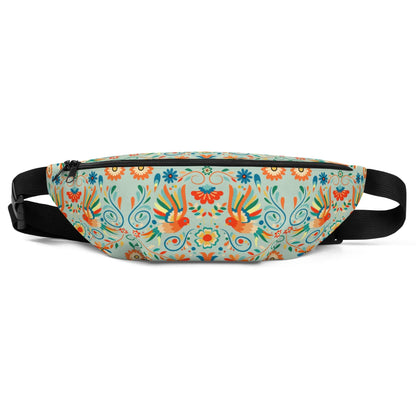 Mexican Otomi Print Fanny Pack - The Global Wanderer