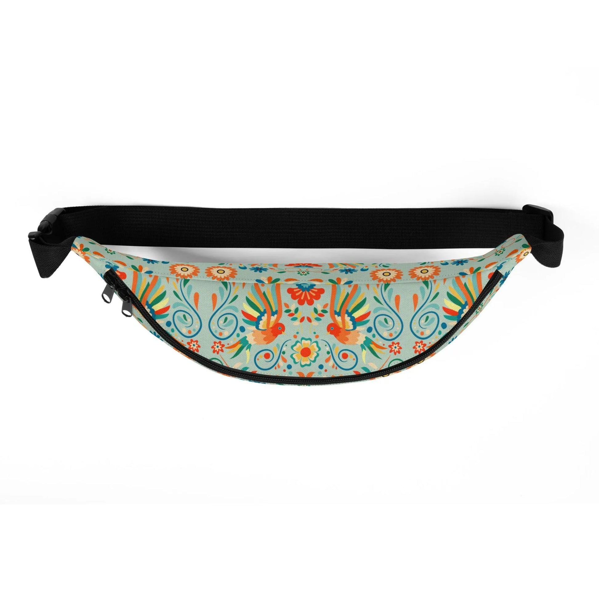 Mexican Otomi Print Fanny Pack - The Global Wanderer