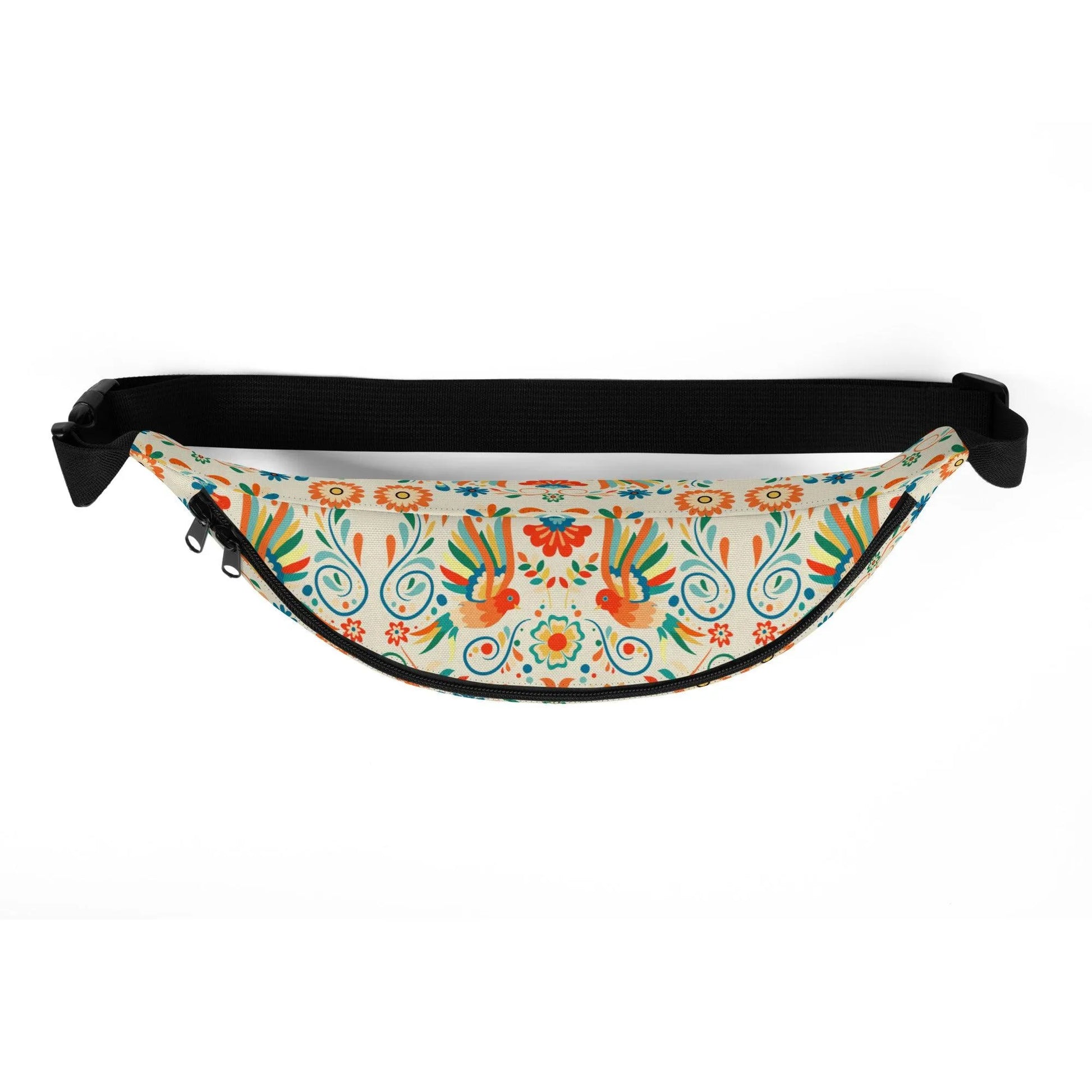 Mexican Otomi Print Fanny Pack - The Global Wanderer