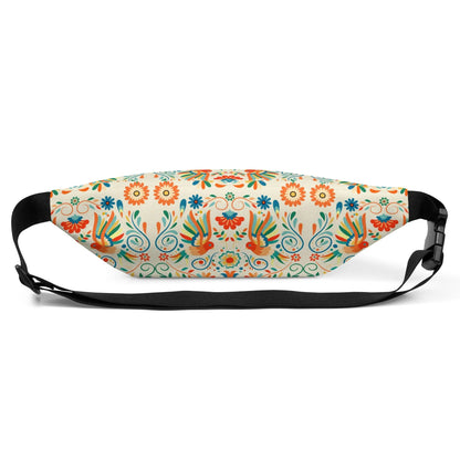 Mexican Otomi Print Fanny Pack - The Global Wanderer