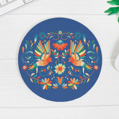 Mexican Otomi Print Mouse Pad - The Global Wanderer