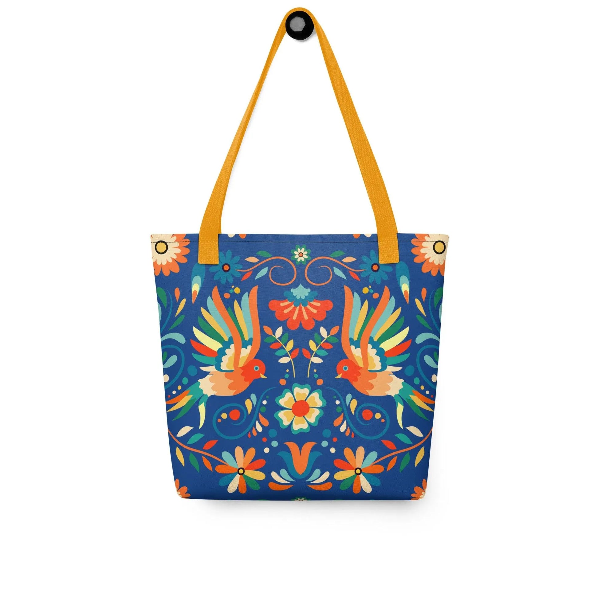 Mexican Otomi Print Tote Bag - The Global Wanderer