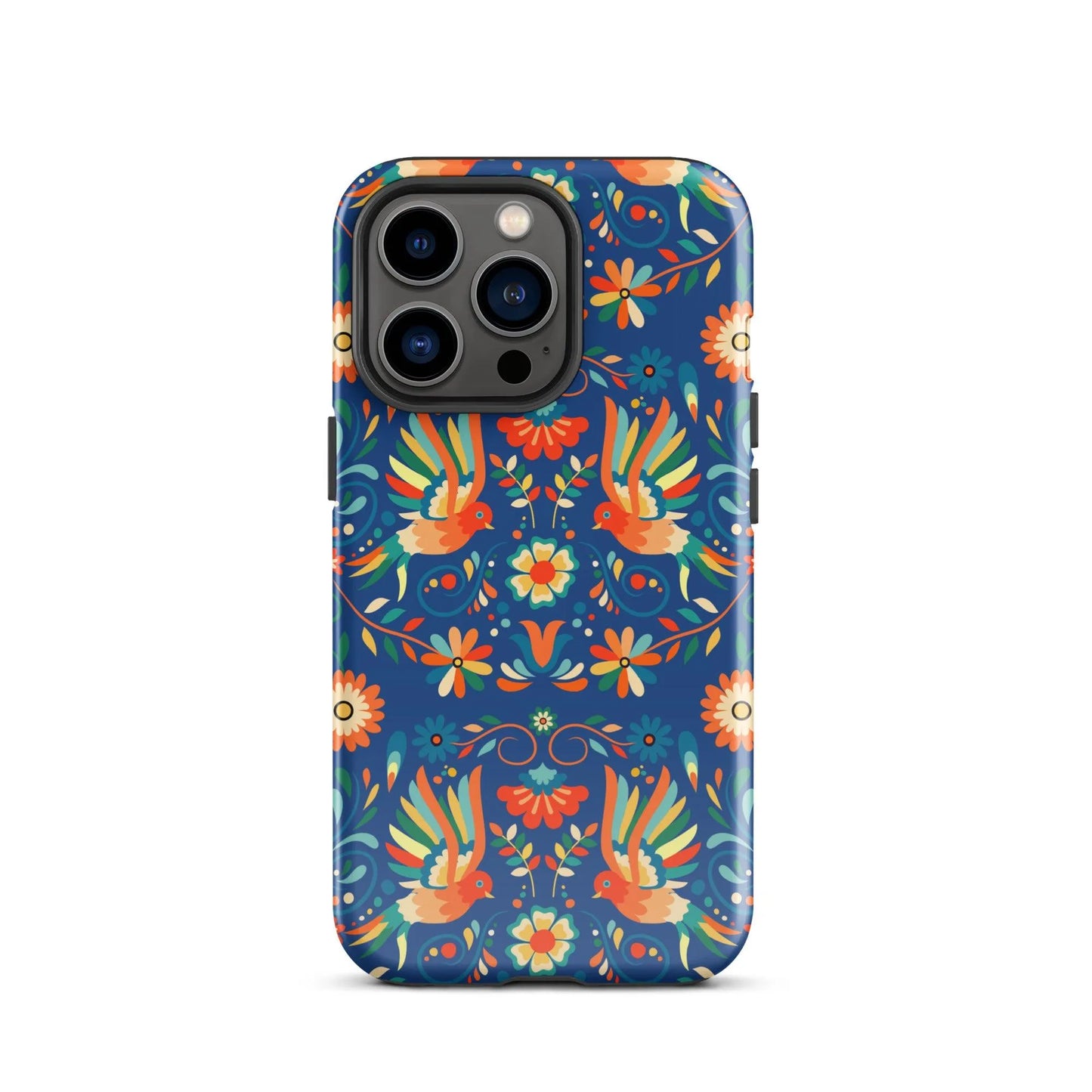 Mexican Otomi Print Tough MagSafe iPhone® Case - The Global Wanderer