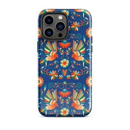 Mexican Otomi Print Tough MagSafe iPhone® Case - The Global Wanderer