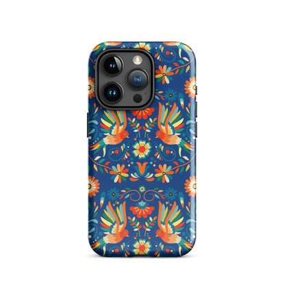 Mexican Otomi Print Tough MagSafe iPhone® Case - The Global Wanderer