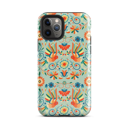 Mexican Otomi Print Tough MagSafe iPhone® Case - The Global Wanderer