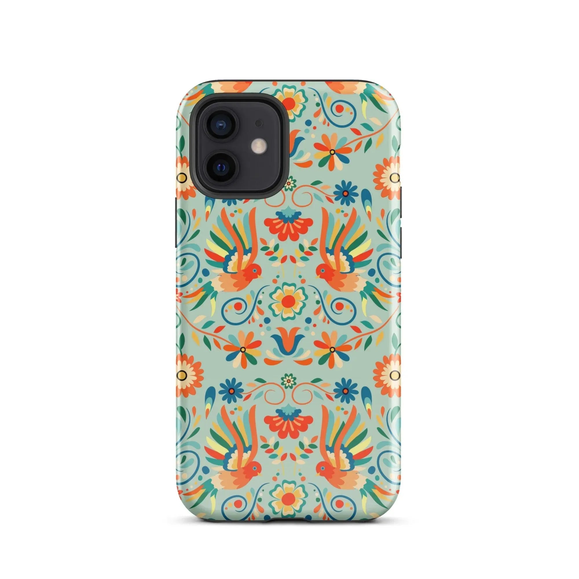 Mexican Otomi Print Tough MagSafe iPhone® Case - The Global Wanderer