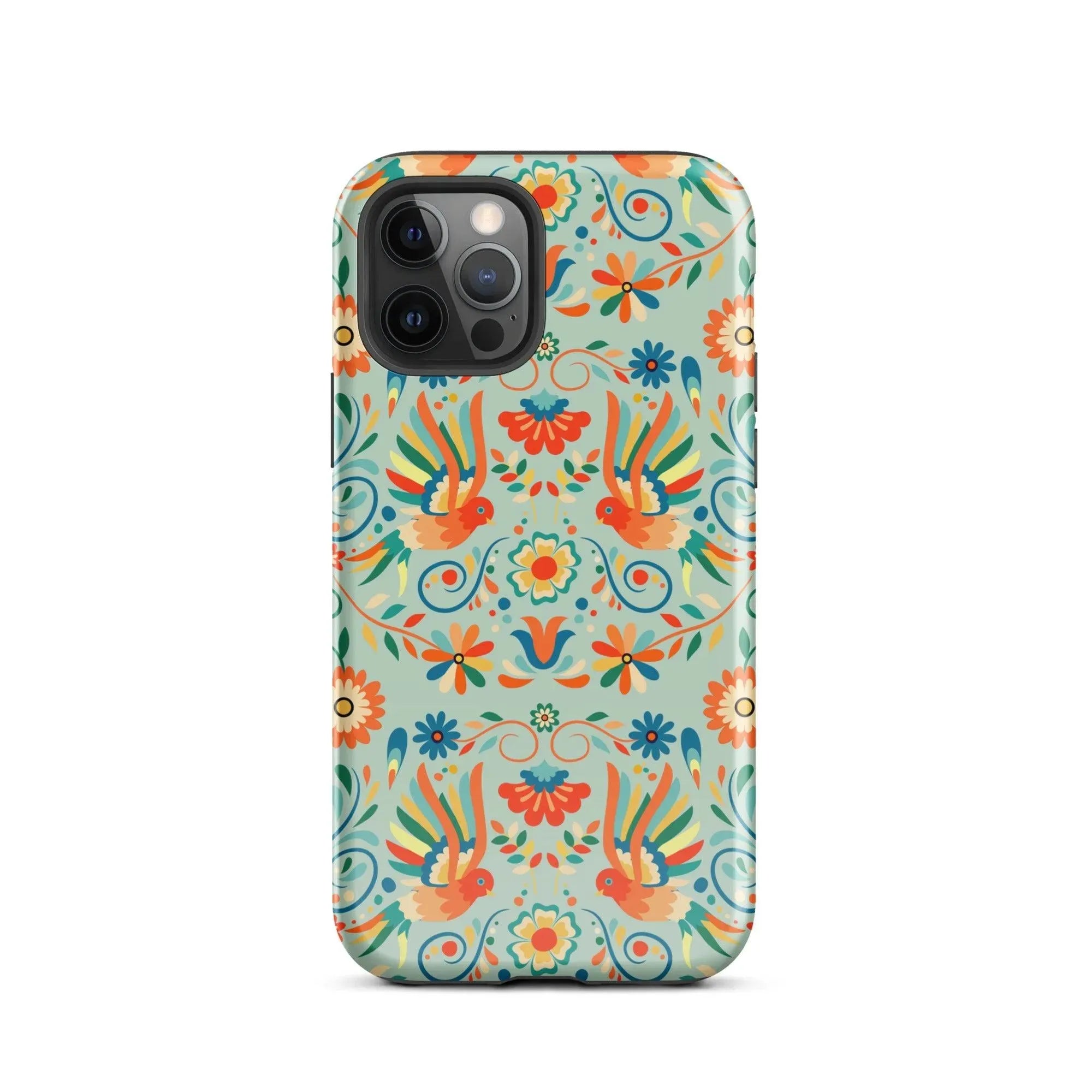 Mexican Otomi Print Tough MagSafe iPhone® Case - The Global Wanderer