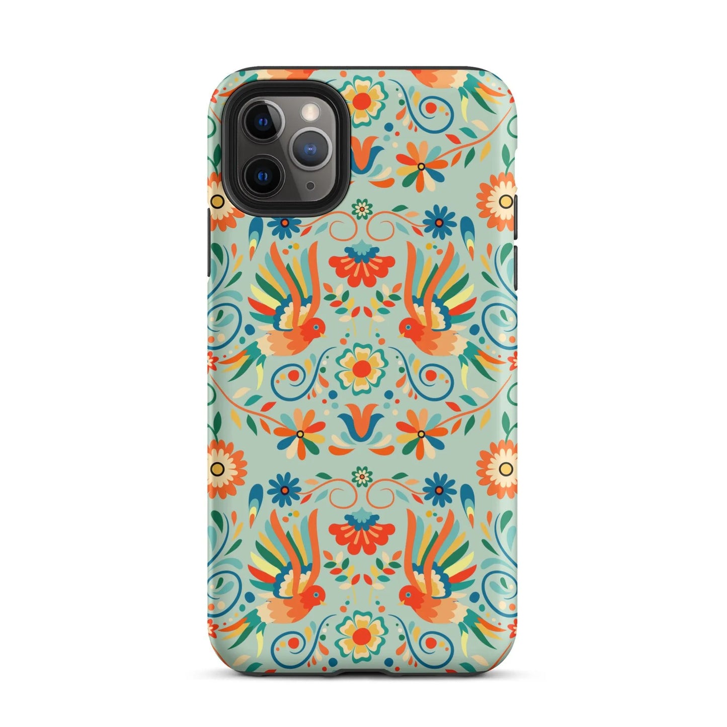 Mexican Otomi Print Tough MagSafe iPhone® Case - The Global Wanderer