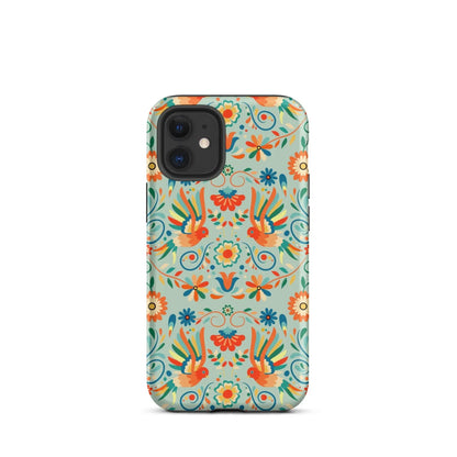 Mexican Otomi Print Tough MagSafe iPhone® Case - The Global Wanderer