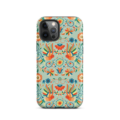 Mexican Otomi Print Tough MagSafe iPhone® Case - The Global Wanderer