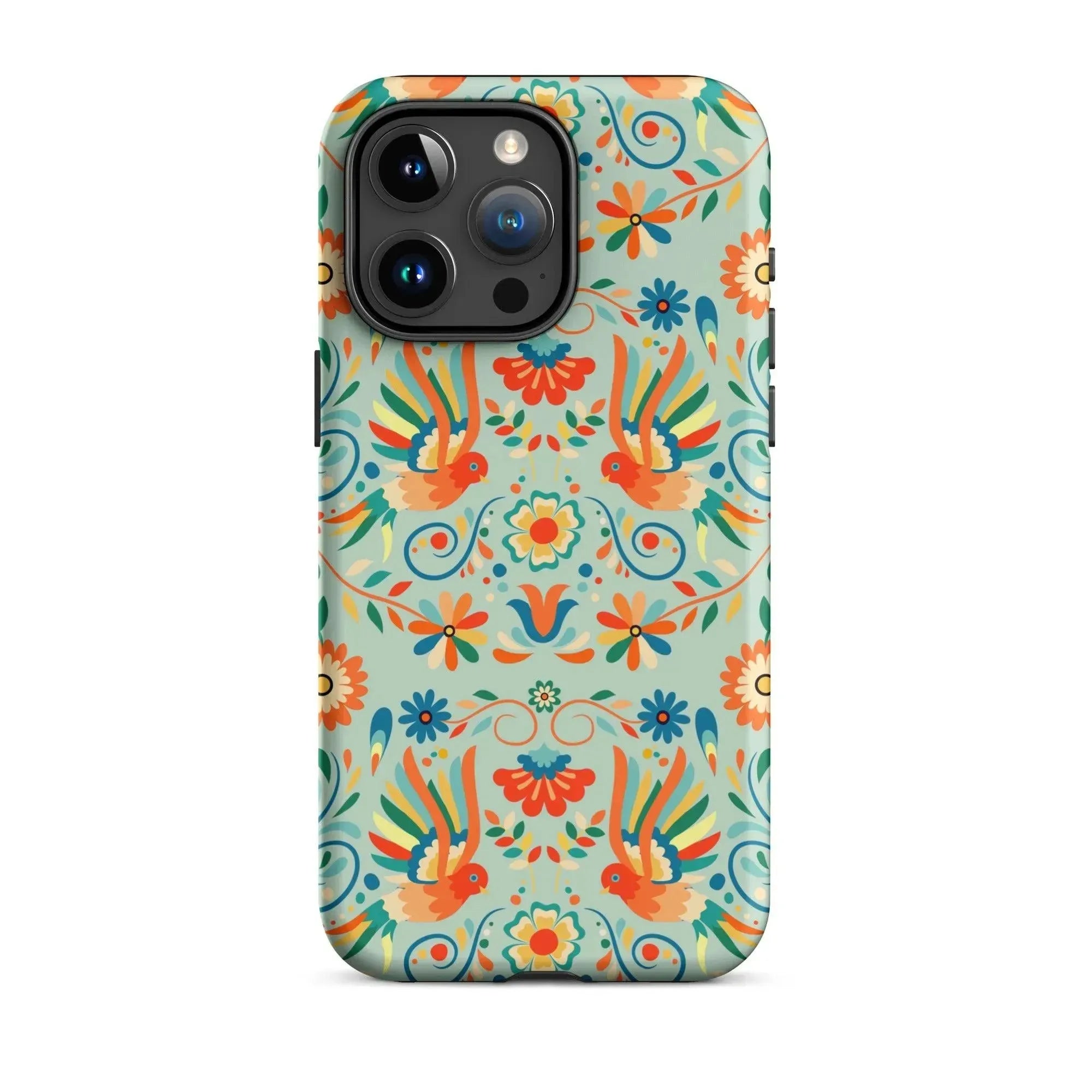 Mexican Otomi Print Tough MagSafe iPhone® Case - The Global Wanderer