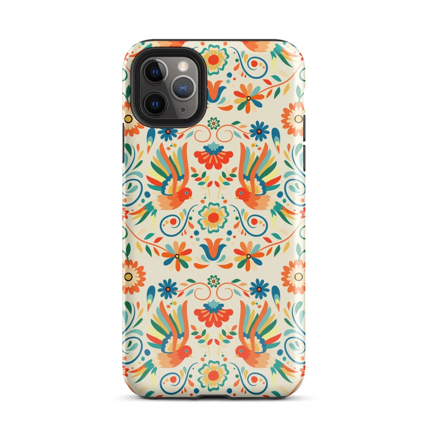 Mexican Otomi Print Tough MagSafe iPhone® Case - The Global Wanderer