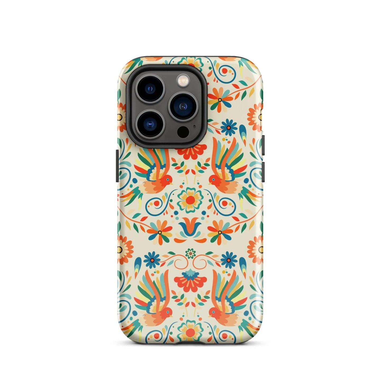 Mexican Otomi Print Tough MagSafe iPhone® Case - The Global Wanderer