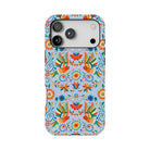 Mexican Otomi Print Tough MagSafe iPhone Case - The Global Wanderer