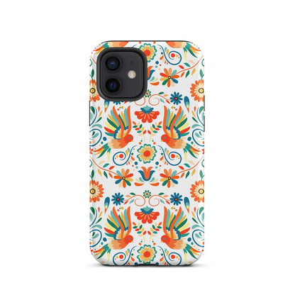 Mexican Otomi Print Tough MagSafe iPhone® Case - The Global Wanderer