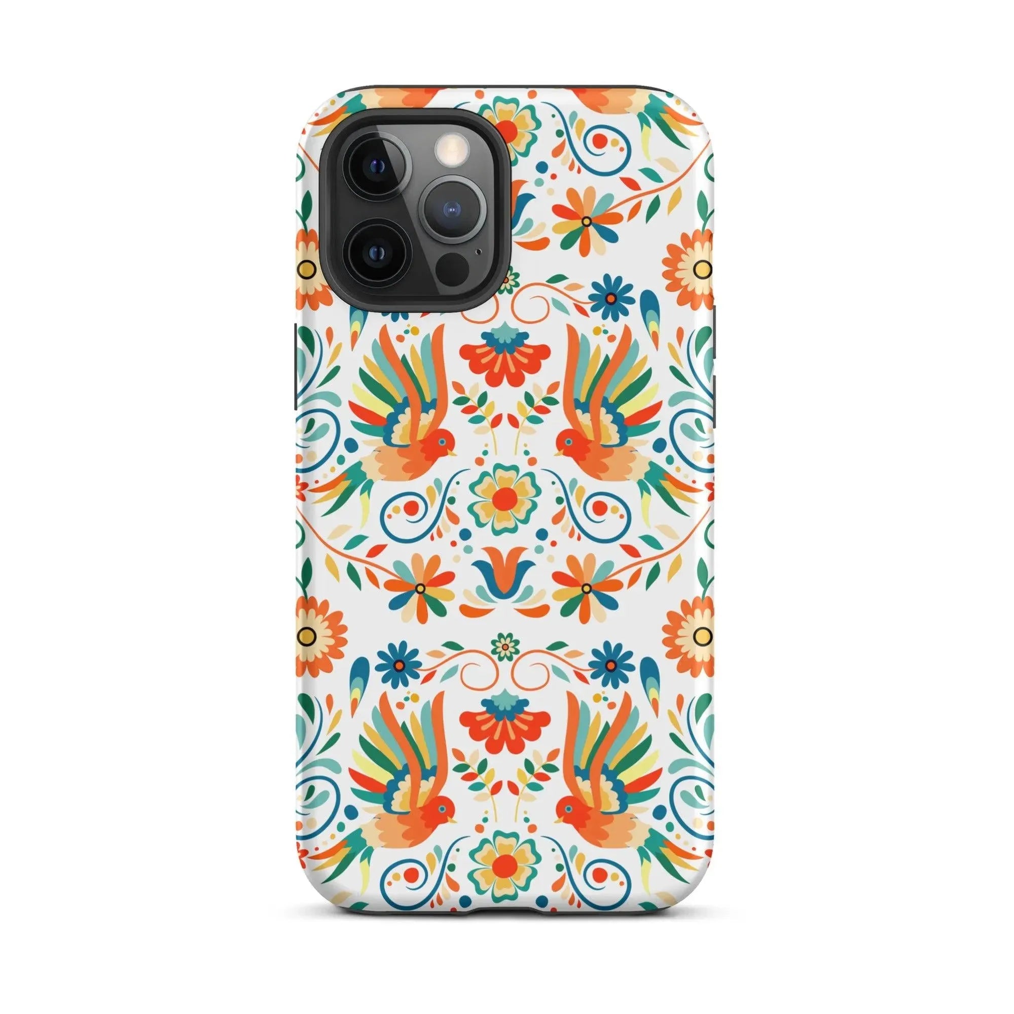 Mexican Otomi Print Tough MagSafe iPhone® Case - The Global Wanderer