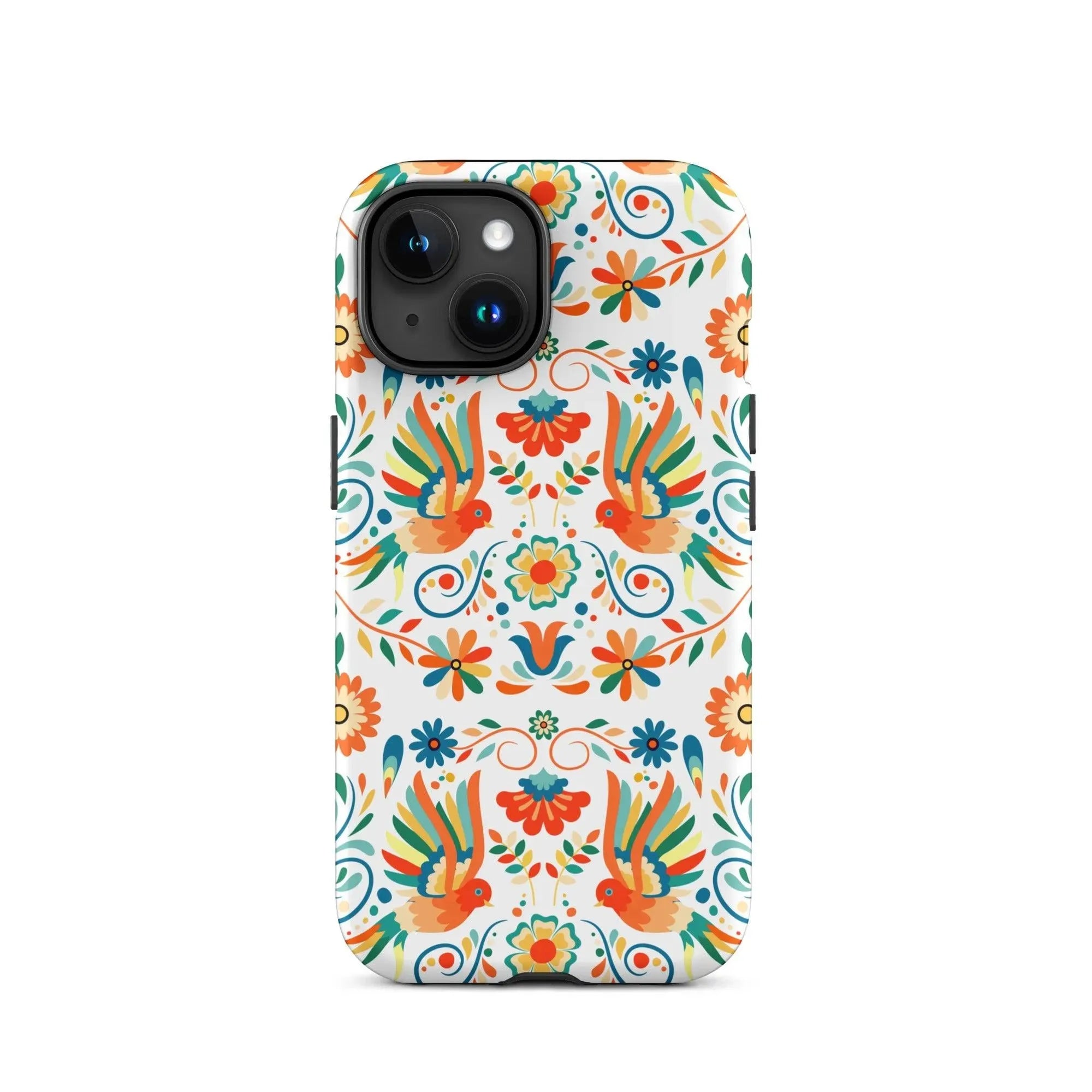 Mexican Otomi Print Tough MagSafe iPhone® Case - The Global Wanderer