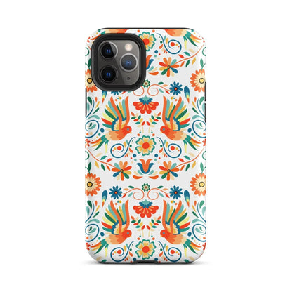 Mexican Otomi Print Tough MagSafe iPhone® Case - The Global Wanderer