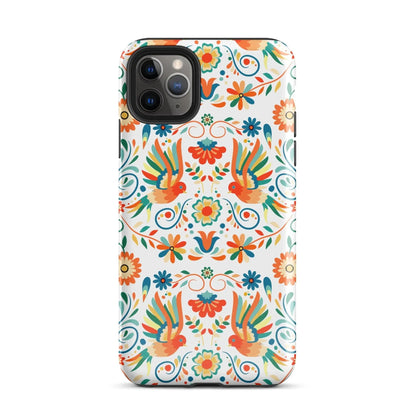 Mexican Otomi Print Tough MagSafe iPhone® Case - The Global Wanderer