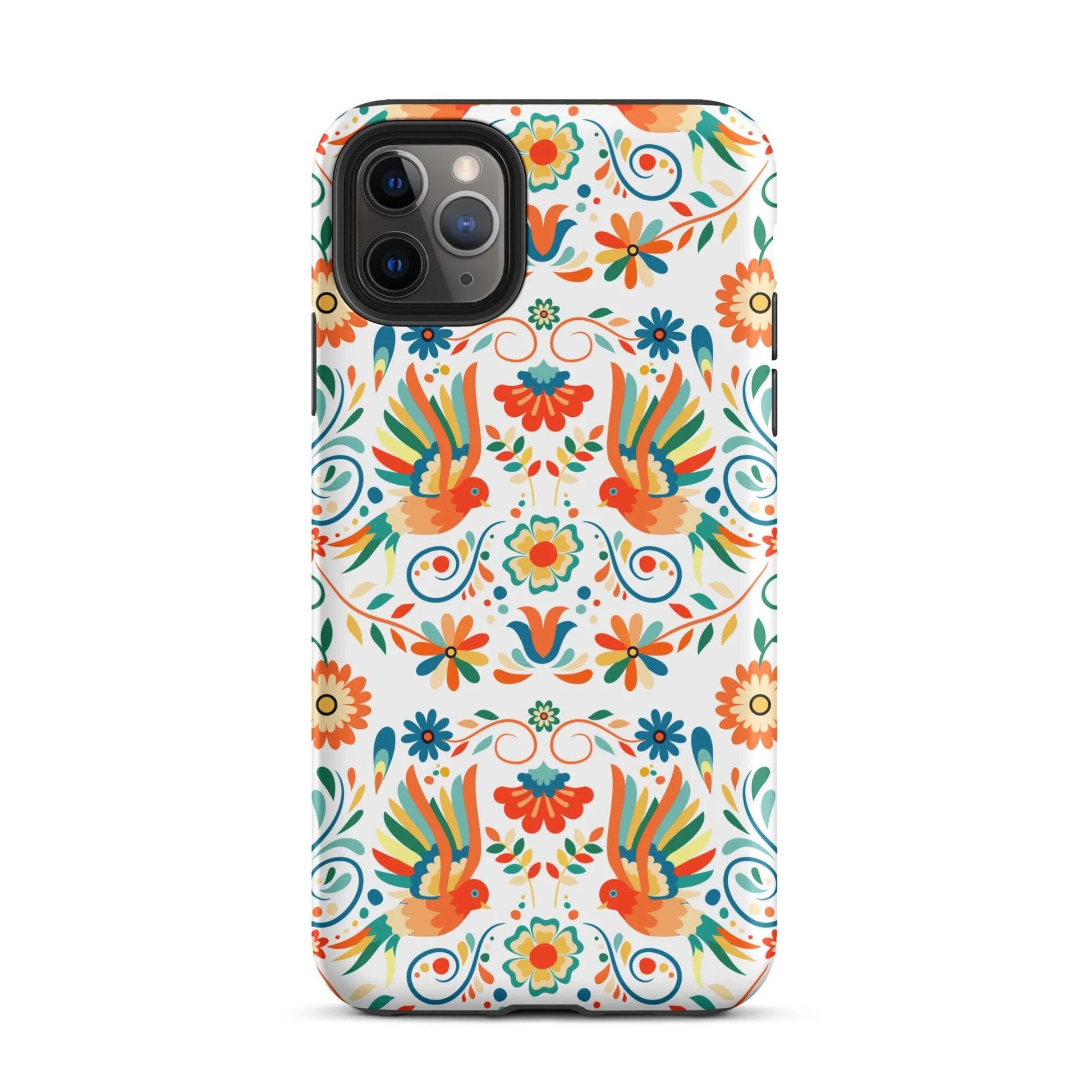 Mexican Otomi Print Tough MagSafe iPhone® Case - The Global Wanderer