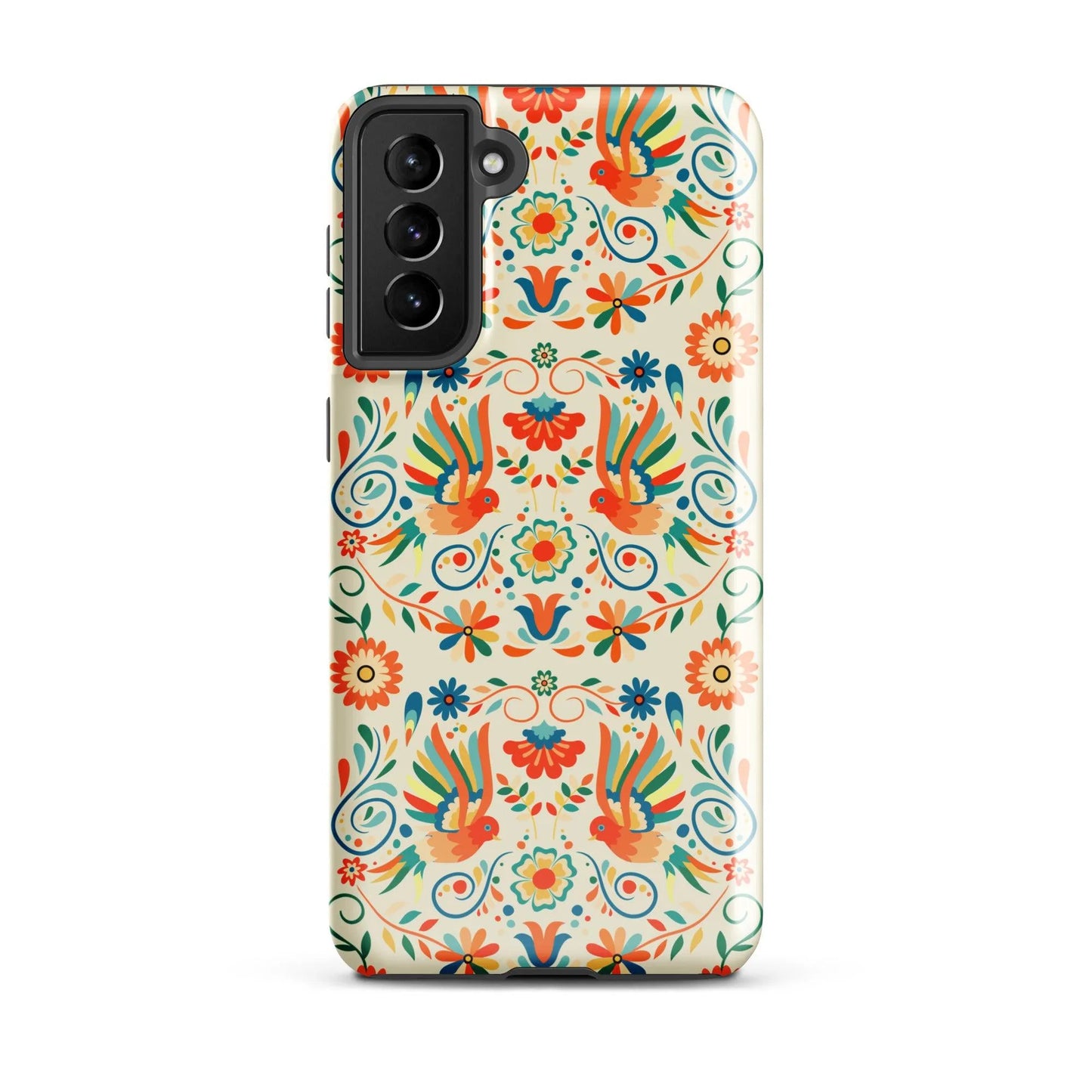 Mexican Otomi Print Tough Samsung® Case - The Global Wanderer