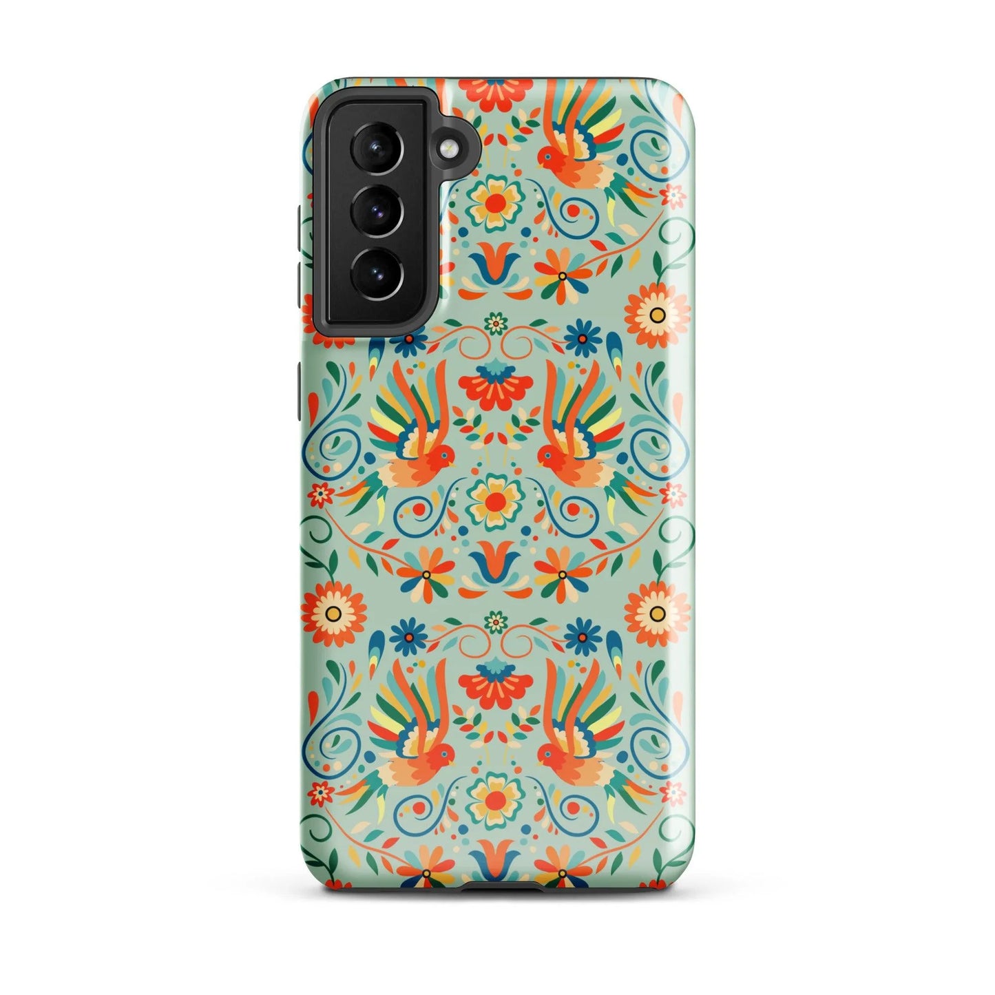 Mexican Otomi Print Tough Samsung® Case - The Global Wanderer