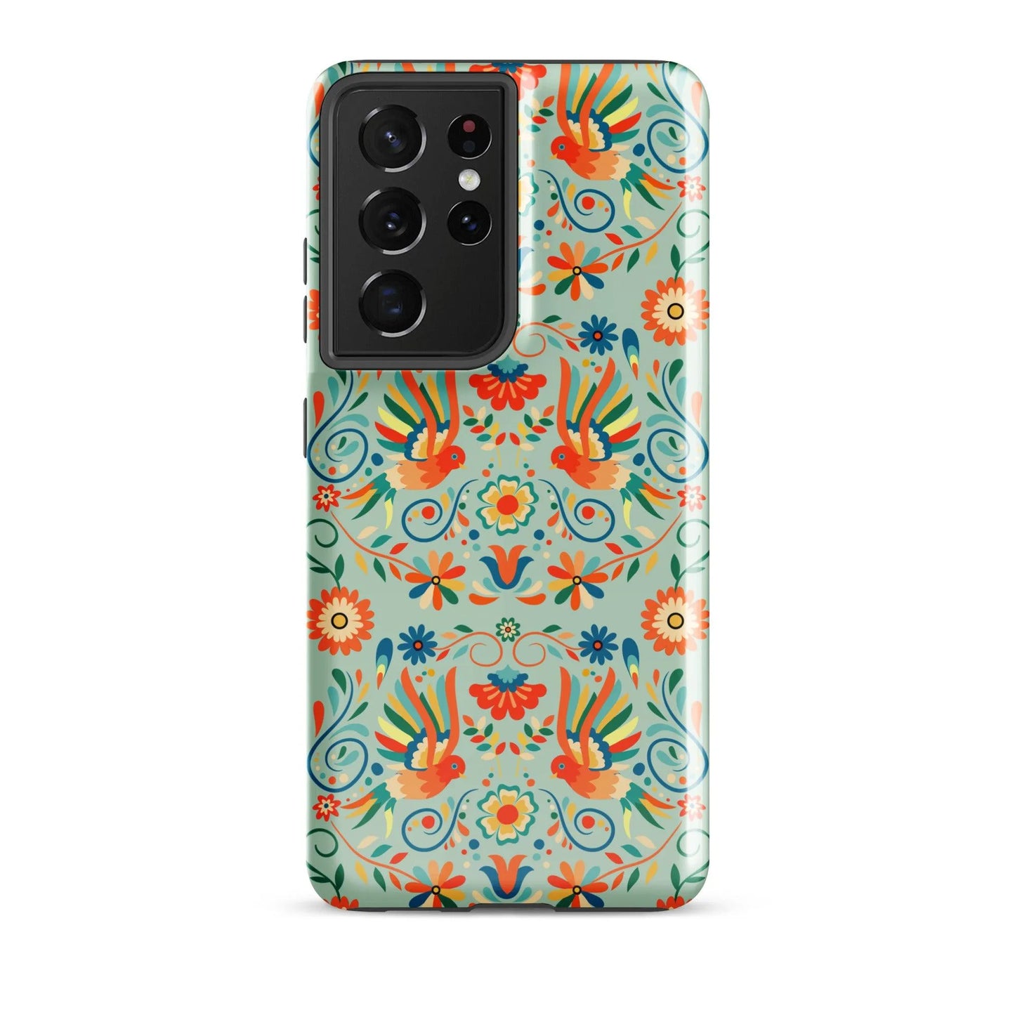 Mexican Otomi Print Tough Samsung® Case - The Global Wanderer