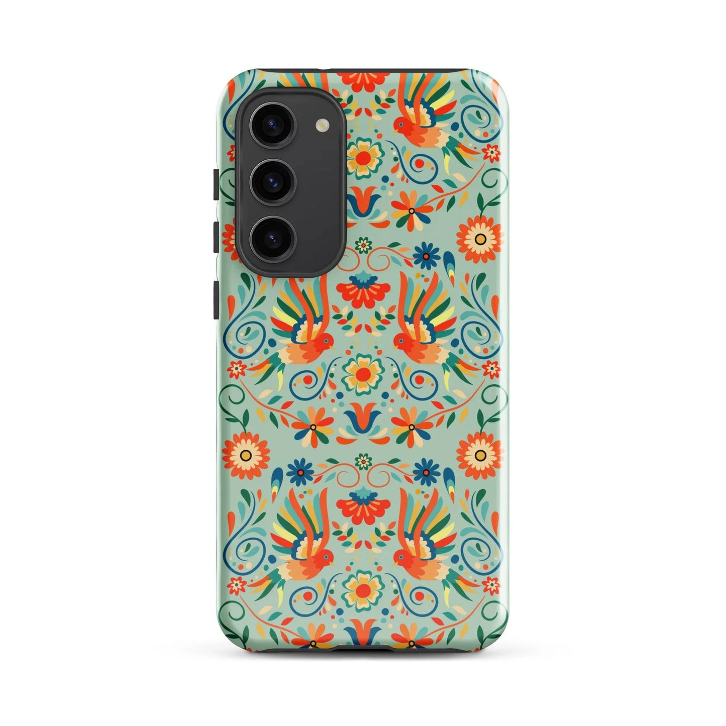 Mexican Otomi Print Tough Samsung® Case - The Global Wanderer