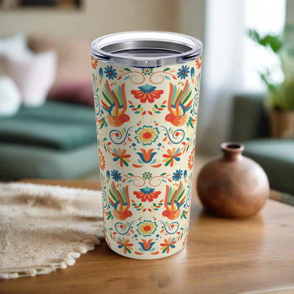 Mexican Otomi Tumbler - The Global Wanderer