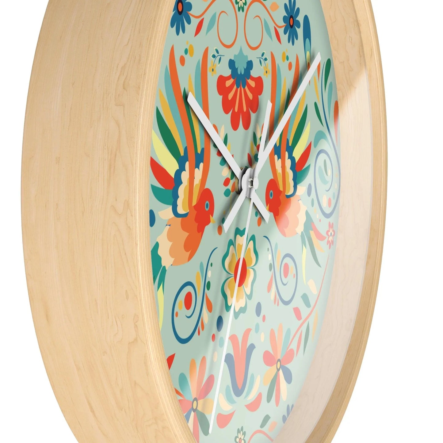 Mexican Otomi Wall Clock - The Global Wanderer