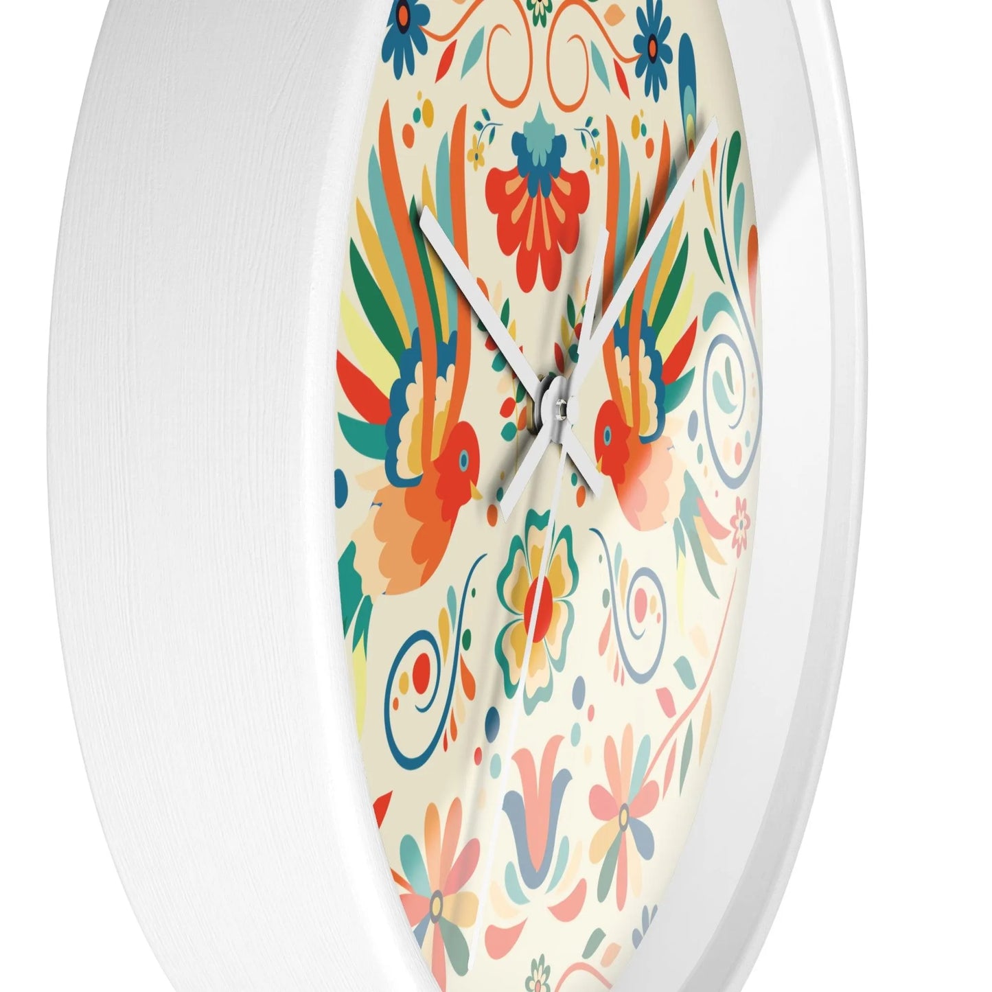 Mexican Otomi Wall Clock - The Global Wanderer