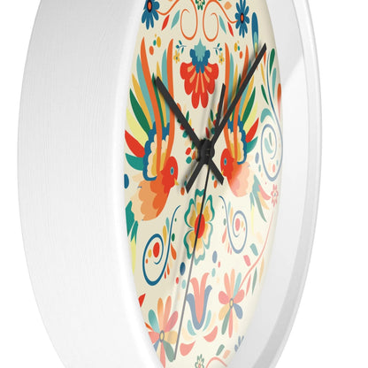 Mexican Otomi Wall Clock - The Global Wanderer