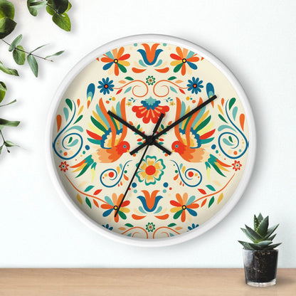 Mexican Otomi Wall Clock - The Global Wanderer